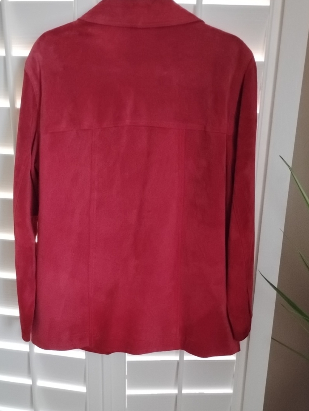Red Suede Jacket - Picture 2 of 5